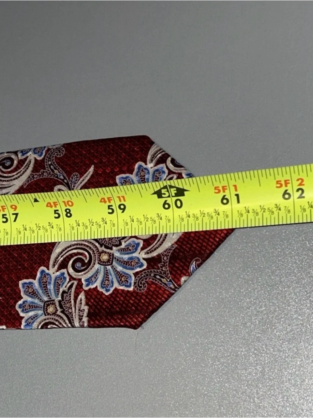 Robert Talbott Best Of The Class Flowers Paisley Silk Tie Gorgeous 61”x 3”1/4